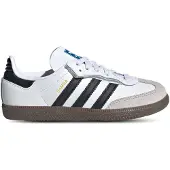 Adidas Originals Tennarit 'Samba' tummansininen / vaaleanharmaa / musta / valkoinen