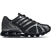 Adidas Originals Matalavartiset tennarit 'Mega Ghostride' musta / hopea