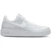 Nike Matalavartiset tennarit 'AF1 FLATKNIT' vaaleanharmaa / valkoinen