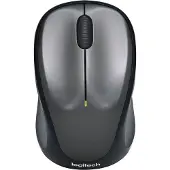 Logitech Wireless Mouse M235, Molempikätinen, Optinen, Langaton RF, 1000 DPI, Harmaa