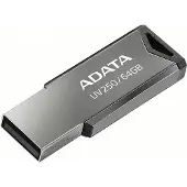 ADATA USB-muistitikku - - AUV 250 - 64 Gt - USB 2.0 - Metalli
