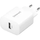 Intenso 1x USB-A Adapter weiß, Sisätila, AC, Valkoinen (7800512)