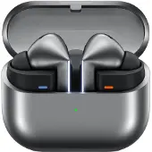 Samsung Galaxy Buds3 Pro, True Wireless Stereo (TWS), Puhelut/Musiikki, Kuulokkeet, Hopea (SM-R630NZAAXEF)