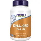NOW,NOW Foods,NOW,NOW Foods DHA-250, 250 DHA / 125 EPA - 120 pehmeää kapselia