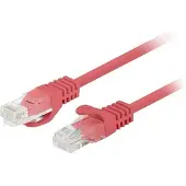 Lanberg patch cable - 25 cm - red RA3017 - Punainen - 0.25m