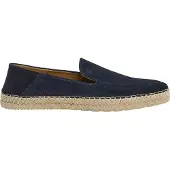 Hackett London for man. HMS21491 Altea Loafer navy leather espadrilles (41), Flat, Suede, None, Casual