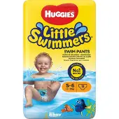 Huggies Little Swimmers 5-6 kertakäyttöiset uimavaipat 12–18 kg 11 kpl