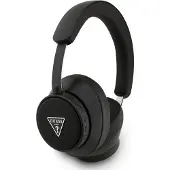 GUESS Saffiano Triangle Logo ENC langattomat kuulokkeet - Musta