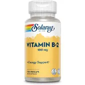 Solaray Vitamiini B2 100mgr 100 Yksiköt