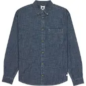 Element Button Down Chambray Regular Fit Pitkähihainen Kauluspaita