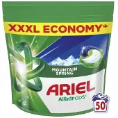 Ariel All-in-1 Pods Mountain Spring pyykinpesukapselit, 50 kpl
