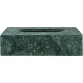 Mette Ditmer Marble nenäliinalaatikko 14x25,5 cm Tummametsä