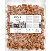 Wolf of Wilderness 5kg "Vast Pasture" siankorvat koiran välipalat