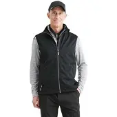Abacus Mens Lytham Softshell Vest - Black - XL