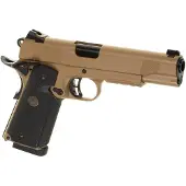 Kj works M1911 Meu Full Metal Tan Co2 Airsoft-pistooli