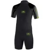 Ocean & Earth Surf School Spring 2 Mm Lyhythihainen Shorty-märkäpuku Selkävetoketjulla
