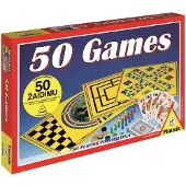 Piatnik Set 50 Games In Latvian Russian Lang Lautapeli