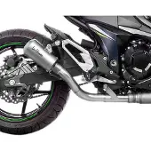 Leovince Lv-10 Kawasaki 15214 Ei-homologoitu Slip-on äänenvaimennin