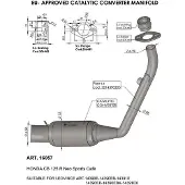 Leovince Honda Cb 125 R 21-22 16057 Katalysaattori