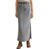 Scotch & Soda Black Denim Pitkä Hame