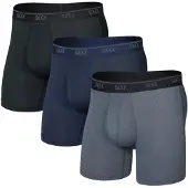 Saxx Quest Quick-dry Mesh Boxerit 3 Yksiköt