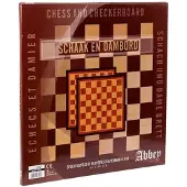 Abbey Draughts/chess Board Lautapeli