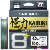 Shimano Fishing Line Kairiki 8+ Punottu Siima 300 M