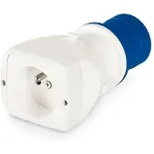 PLASTIMO Pistokeadapteri Ranskalainen