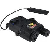 Element Airsoft Ampeq With Red Laser And Flashlight Taktillinen Taskulamppu