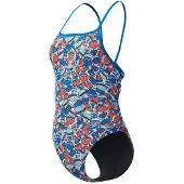 Speedo Fl Printed Web Back Uimapuku