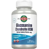Kal Glucosamine Chondroitin Msm Osteo-articular Support Tabletit 90 Yksiköt