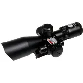Duel Code Og 2.5-10x40e Scope And Red Laser Laajennus