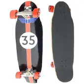 Tracker Freeride Pool Red Wheels 31.75´´ Risteilijä Skeittilauta