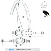 Mavic Allroad Pro Etupyörä