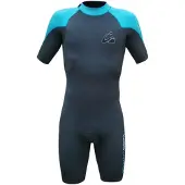 Kynay Surf Neoprene Wetsuit 2 Mm Lyhythihainen Shorty-märkäpuku Selkävetoketjulla