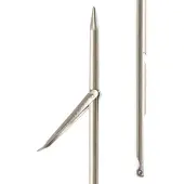 Picasso Silver Stainless Steel Sandvik Shaft 8 Mm Yksittäinen Flopper Harppuunan Varsi
