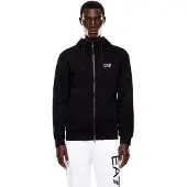 EA7 for man. 8NPM38_PJVTZ Sweatshirt Modern black (4XL), Casual, Cotton