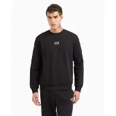 EA7 for man. 8NPM34_PJVTZ Long sleeve sweatshirt black (4XL), Casual, Sport, Cotton, Multisport