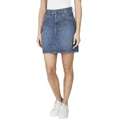 Pepe Jeans Mini Korkeavyötäröinen Denim-shortsit