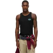 Superdry Contrast Script Hihaton T-paita
