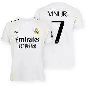 Real Madrid 25/26 Vinicius Koti Juniori Lyhythihainen T-pait