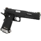 WE Hi-capa 6 Force A Silver Barrel Full Metal Gbb Airsoft-pistooli
