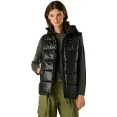 Pepe Jeans for woman. PL4024359 Sussy waistcoat black (XS), Casual, Polyamide