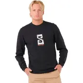Rip Curl Search Gear Pitkähihainen T-paita black Koko S