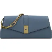 DKNY Conner Käsilaukku Nahka 26 cm Sininen