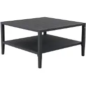 Brafab Chelles sohvapöytä 90 x 90 cm musta