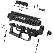 Retro Arms Cnc Receiver Ar-15 Skeletonized C Airsoft-aseen Runko