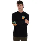 Hurley Oz Pitkähihainen T-paita black Koko S