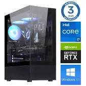 INTOP Tietokone i7-12700F 16GB 500SSD M.2 NVME RTX3050 6GB WIN11