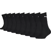 Puma Junior Crew Sock 9P Ecom - Black - 31-34